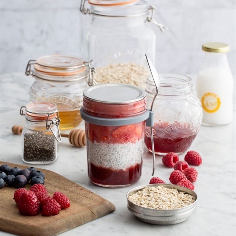 Frokostsett - Müsliglass m/Skje | Kilner