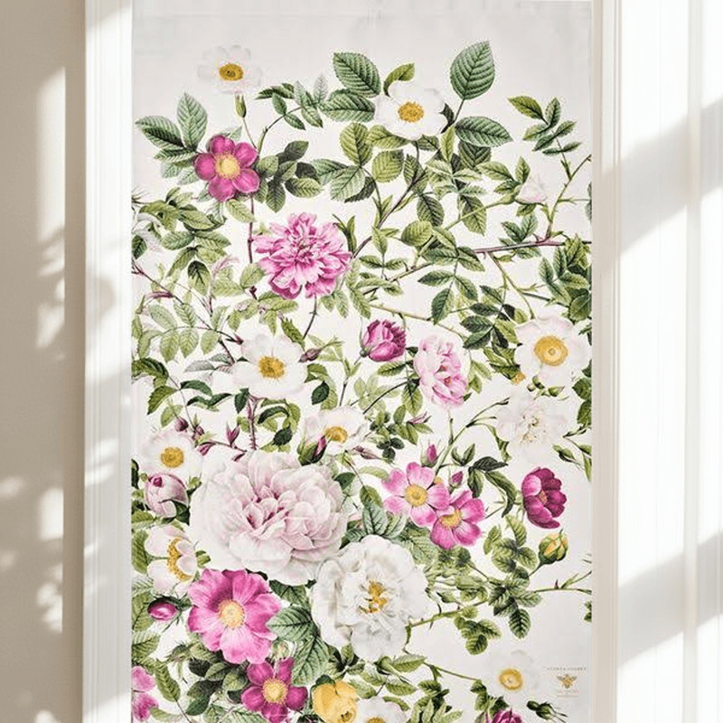 Kjøkkenhåndkle - Rose Flower Garden