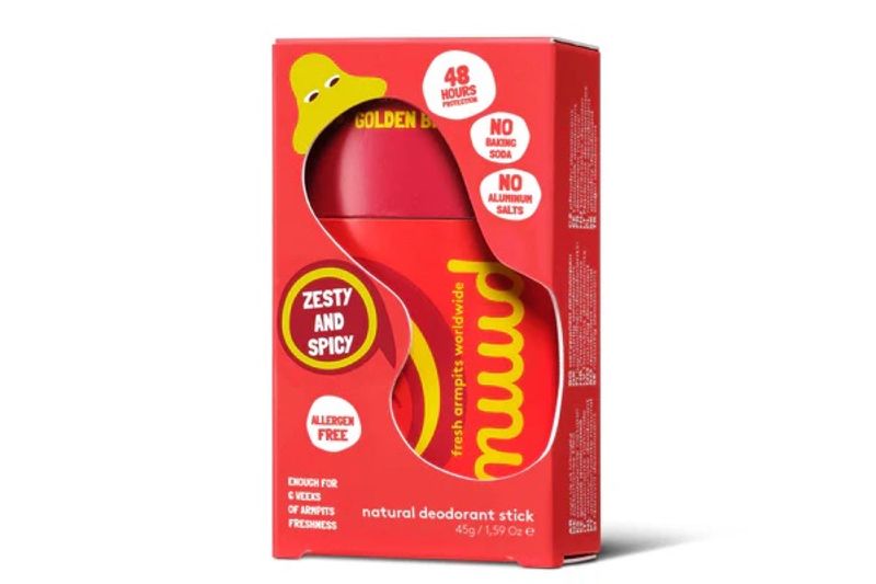 Nuud Golden Breeze Deodorantstift - Naturlig og Vegansk