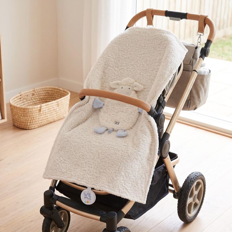 Babypledd Blå - Økologisk Bomull | Pat & Patty