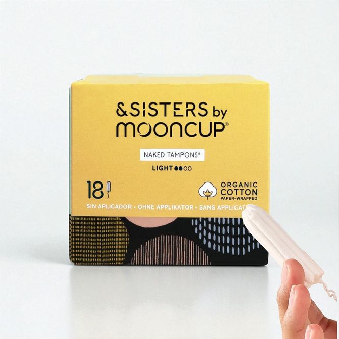Hovedbilde Tamponger 18-pk - 100 % Økologisk Bomull 