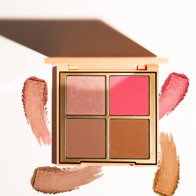 Hovedbilde Organic Eyeshadow + Blush Palette 4-in-1 | Charlotte Bio