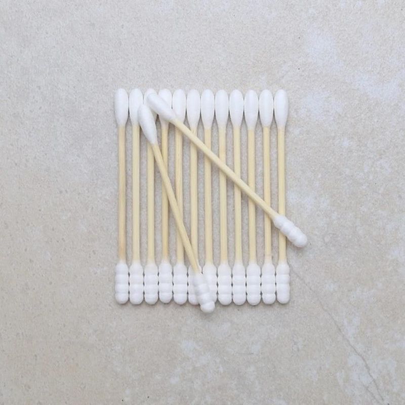 Bomullspinner Q-tips - Bambus + Bomull