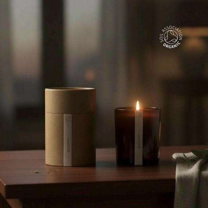 Hovedbilde Økologisk Duftlys Bivoks - Citron+