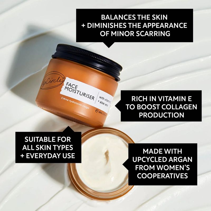 Ansiktskrem - Vitamin E & Aloe Vera (60 ml)