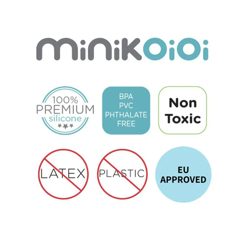 Matboks med 4 rom - Matgodkjent silikon | MiniKoioi