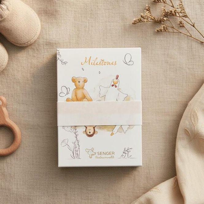 Hovedbilde Milepælskort for Babyens Første Måneder (16 stk) | Senger Naturwelt